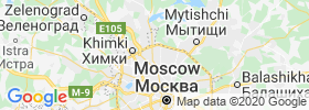 Vostochnoe Degunino map
